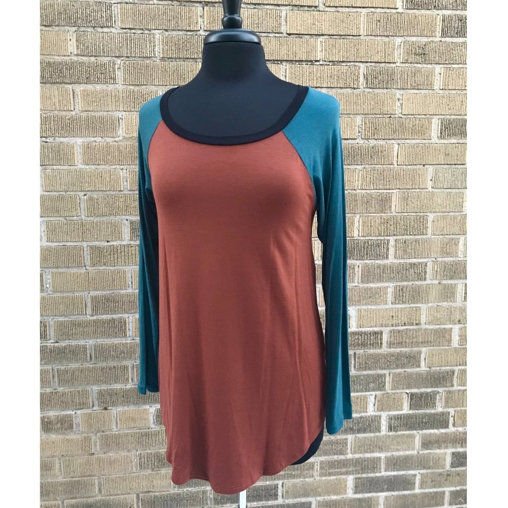 Raglan Sleeves Jersey Tunic Top
